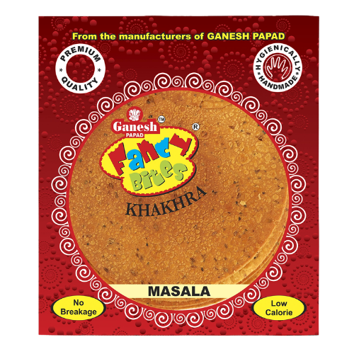 Ganesh křupavé placky Khakhra s příchutí Masala (200g)