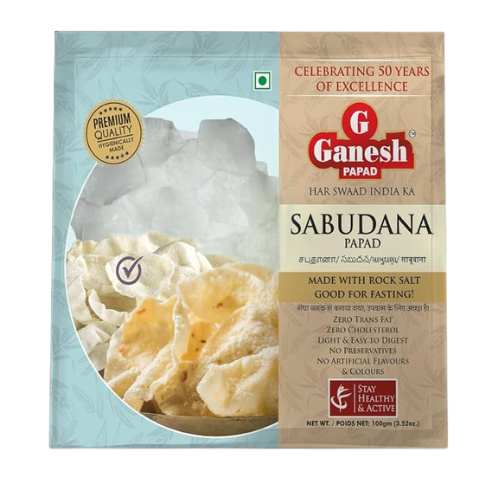 Ganesh ságové papady ke smažení (100g)