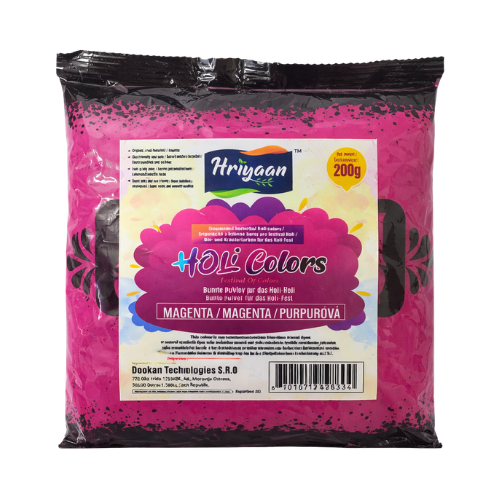 Hriyaan Holi purpurová prášková barva (200g)