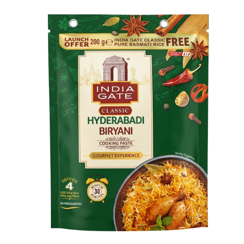 India Gate sada na přípravu hyderabadského biryani (400g)