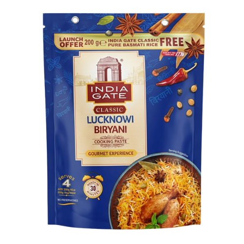India Gate sada na přípravu Lucknowi biryani (400g)