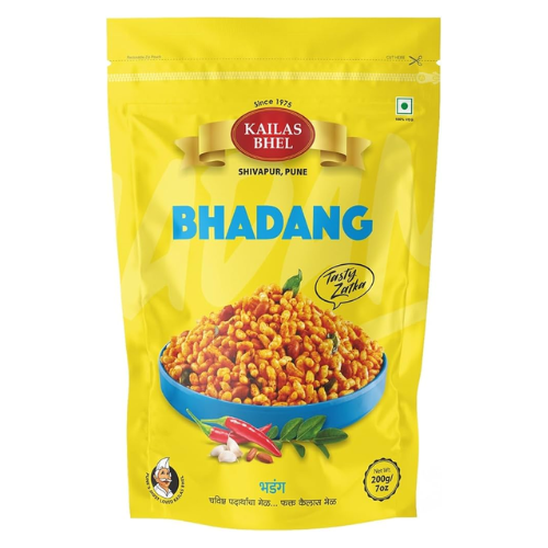 Kailas Bhel kořeněná směs křupek (200g)