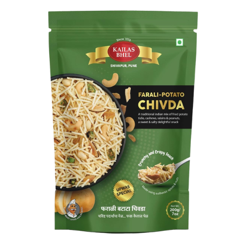Kailas Bhel křupavá směs s bramborovými nudličkami (200g)