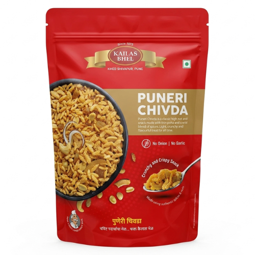 Kailas Bhel křupavá směs s rýžovými vločkami (200g)