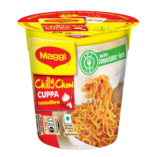 Maggi Chilly Chow Cuppa Noodels / Instantní nudle Chilly Chow (70 g)