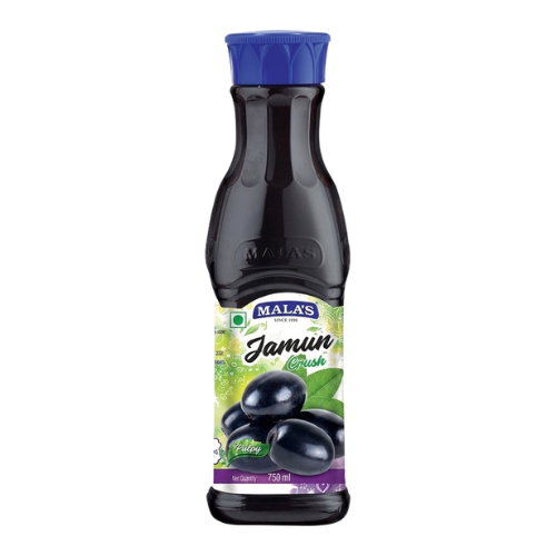 Mala's sirup z černé švestky (Jamun) (750ml)
