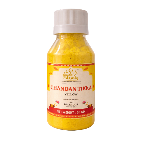 Rituals žlutý santalový prášek Chandan Tikka (50 g)