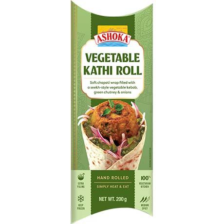 Ashoka Vegetable Kathi Roll (200g) - Frozen Item !!