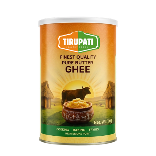 Tirupati čisté přepuštěné máslo GHEE (1kg)