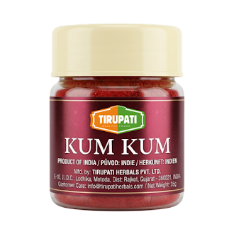 Tirupati Kum Kum Powder / Posvátný prášek (25g)