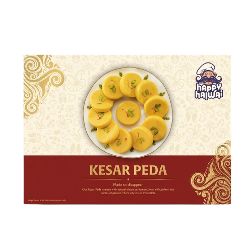 Happy Halwai Kesar Peda (300g)