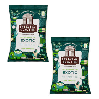 India Gate Exotic Basmati Rice (Bundle of 2 x 5kg) - 10kg