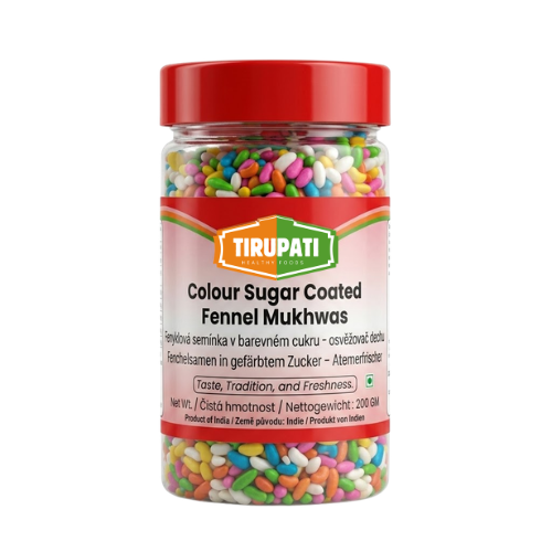 Tirupati fenyklová semínka v cukru (200g)