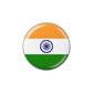 Tiranga Round Badge (1pc)