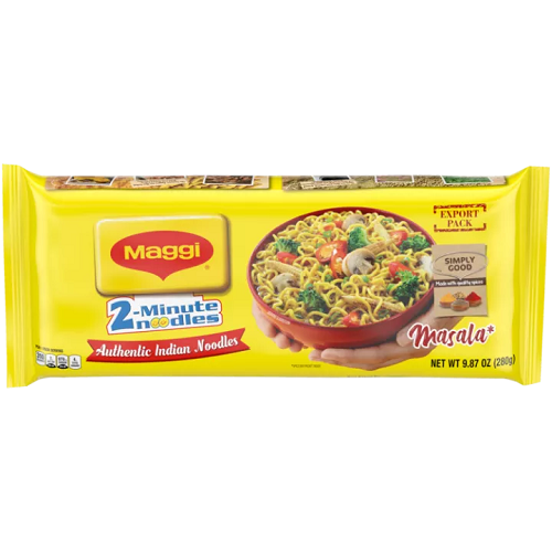Maggi 2-Minute Noodles Masala - Pack of 4 (280g)
