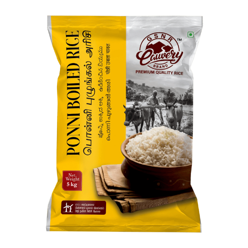 Cauvery Ponni předvařená rýže (5kg)