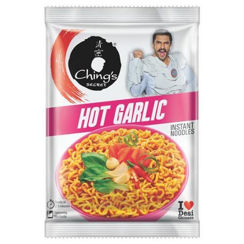 Chings Secret Hot Garlic Instant Noodles (60g)