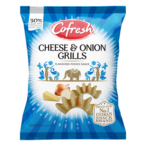 Cofresh Cheese & Onion Potato Grills (80g)