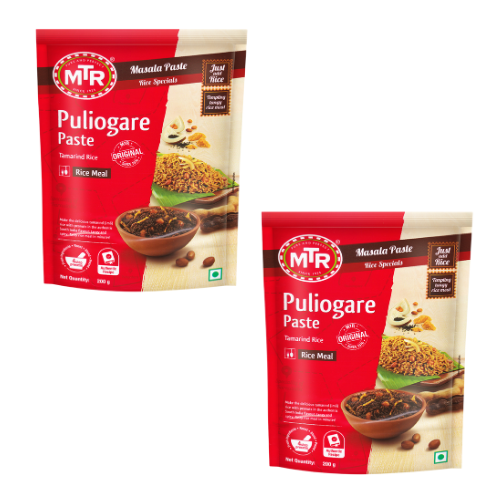 MTR Puliogare pasta pro jihoindickou tamarindovou rýži (2 x 200g) 400g