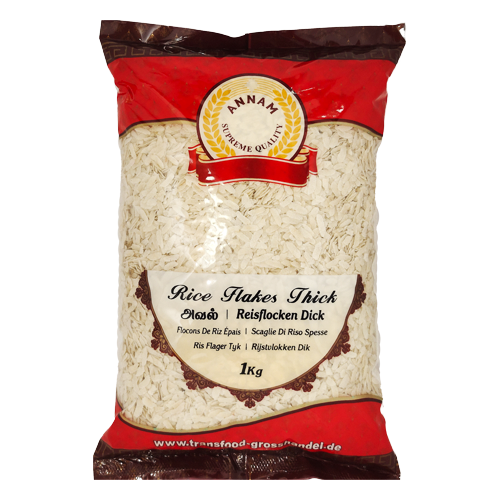 Annam Poha / Powa / Flattened Rice - Thick (1kg)