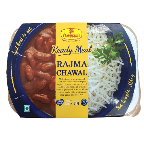 Haldiram's Rajma Chawal - rýže s kari z červených ledvinkových fazolí (350 g)