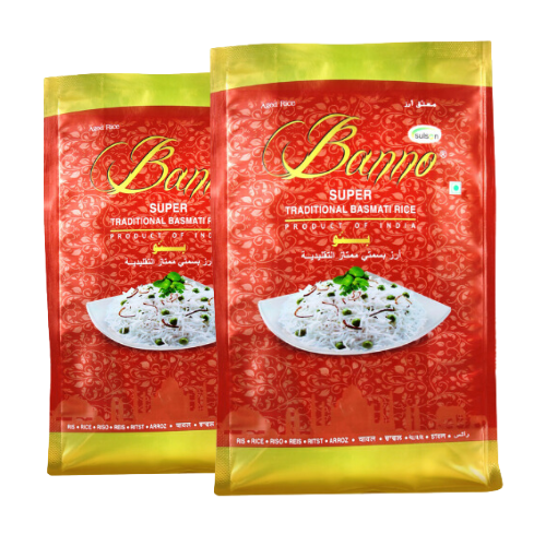 Banno Red - Super Tradiční Basmati Rýže (balení 2 x 5kg)