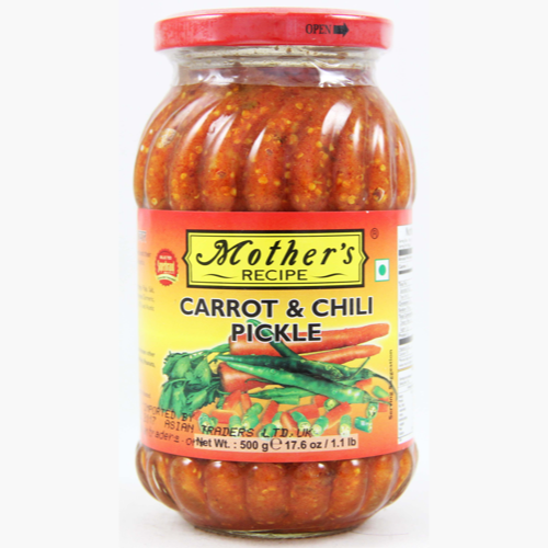 Mother's Recipe Carrot&Chilli pickle (500g) - Dookan