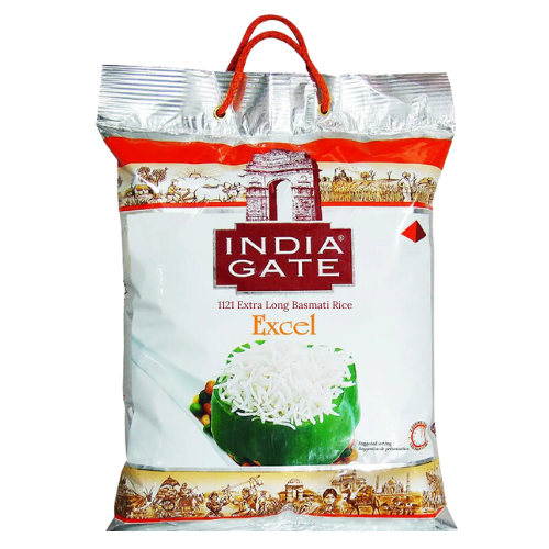India Gate 1121 Extra Long Basmati Rice (5kg)