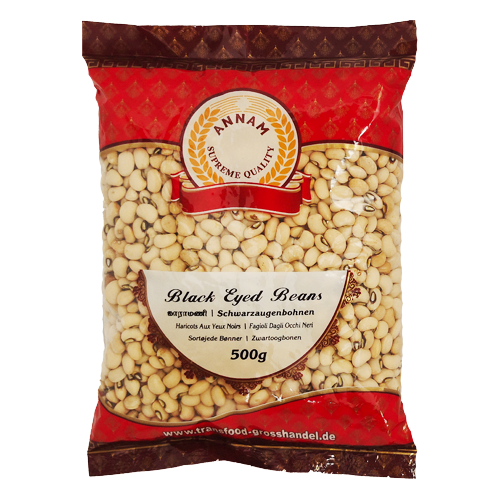 Annam Black Eye Beans (500g)