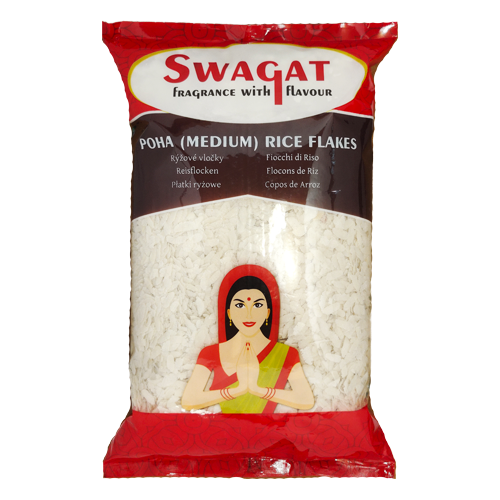 Swagat Poha / Powa / Flattened Rice Medium (1kg)