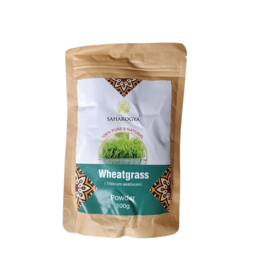 Saharogya Wheatgrass Powder (100g)(Triticum aestivum)