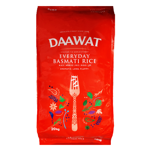 Daawat Everyday Basmati Rice (20kg)