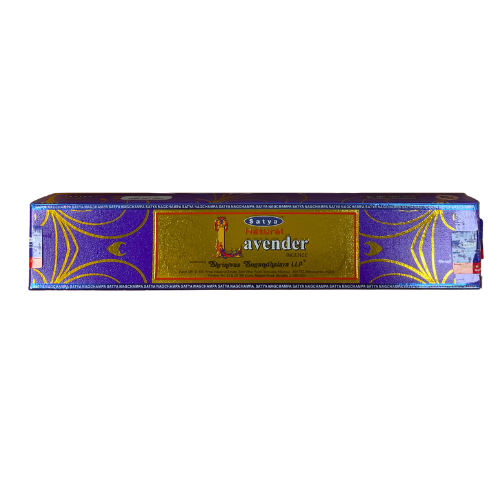 Satya Nag Champa Natural Lavender Agarbatti /  Incense Sticks (15g)