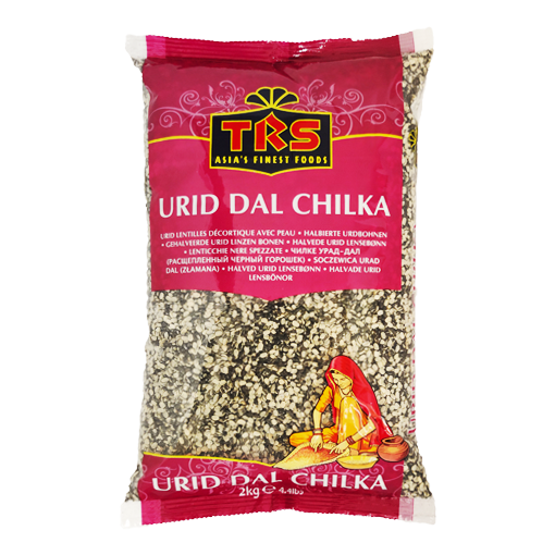 TRS Urad Dal Split / Urid Dal Chilka - With Skin (2kg)