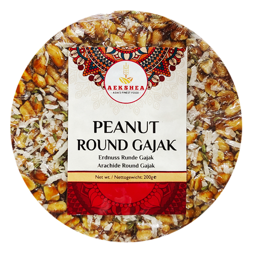 Aekshea Gajak Ladu Peanut / Jaggery Peanut Balls (200g)