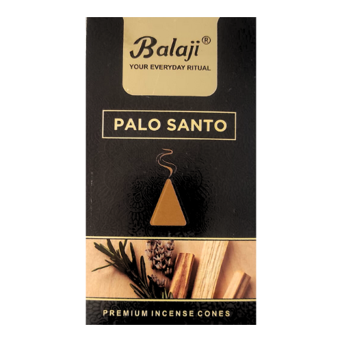 Balaji Palo Santo Incense Cones (1pc)