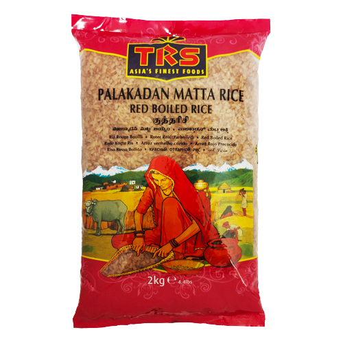TRS Palakadan Matta Rice / Red Boiled Rice (2kg)