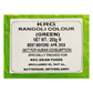Green Rangoli Color Powder (200g)