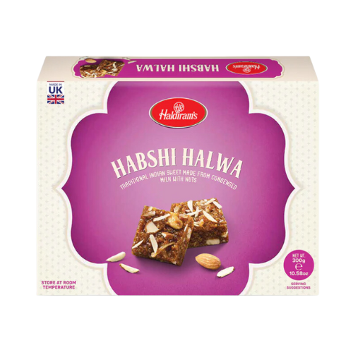 Haldiram's Habshi Halwa (300g) - Slevněné zboží (Datum spotřeby: 19.2.2024)