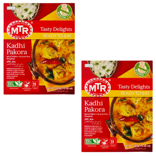 MTR Kadhi Pakora - jogurtové kari se smaženkami (Balení 2 x 300g)