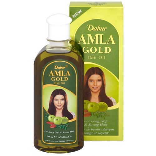 Dabur Amla Gold Hair Oil (200g) - Dookan