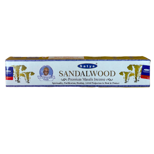 Satya Nag Champa Sandalwood Premium Masala Incense Sticks (15g)
