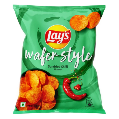 Lay's Wafer Style Sundried Chilli Crisps (52g)