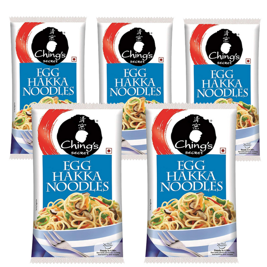 Chings Secret Egg Hakka Noodles (Bundle of 5 x 150g)