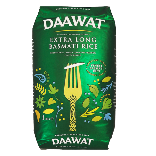 Daawat Extra Long Basmati Rice (1kg)