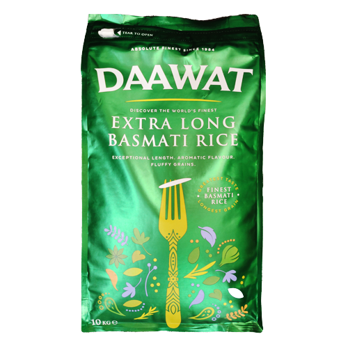 Daawat Extra Long Basmati Rice (10kg)