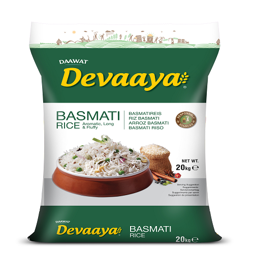 Daawat Devaaya dlouhá a nadýchaná basmati rýže (20kg)