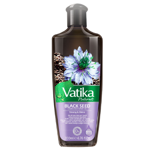 Dabur Vatika vlasový olej z černých semen (200ml)