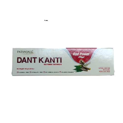 Patanjali Dant Kanti Red Power Toothpaste (150g)