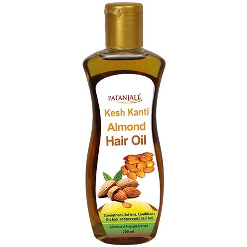 Patanjali Kesh Kanti Mandlový olej pro vlasy (200ml)